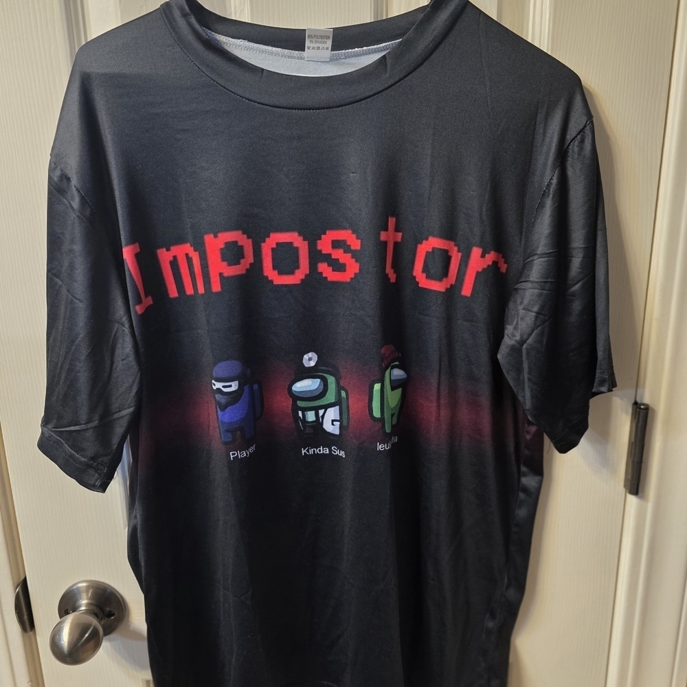 Black Impostor Graphic T-Shirt
